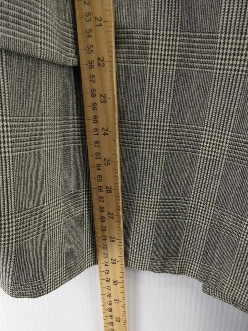 VGT Christian Dior Suit 12 Wool 2 Piece Pants Houndstooth USA 30X30 *